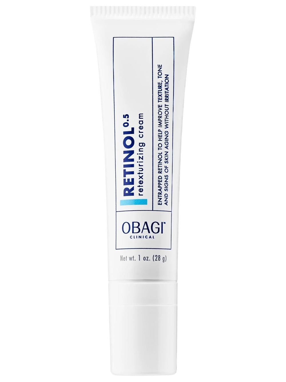 NIB Obagi Clinical Retinol 0.5 Retexturizing Facial Cream, 1 oz.